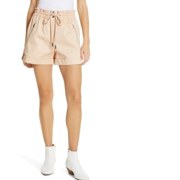 Robert Rodriquez Harper High Waist Shorts - Picture 1 of 9